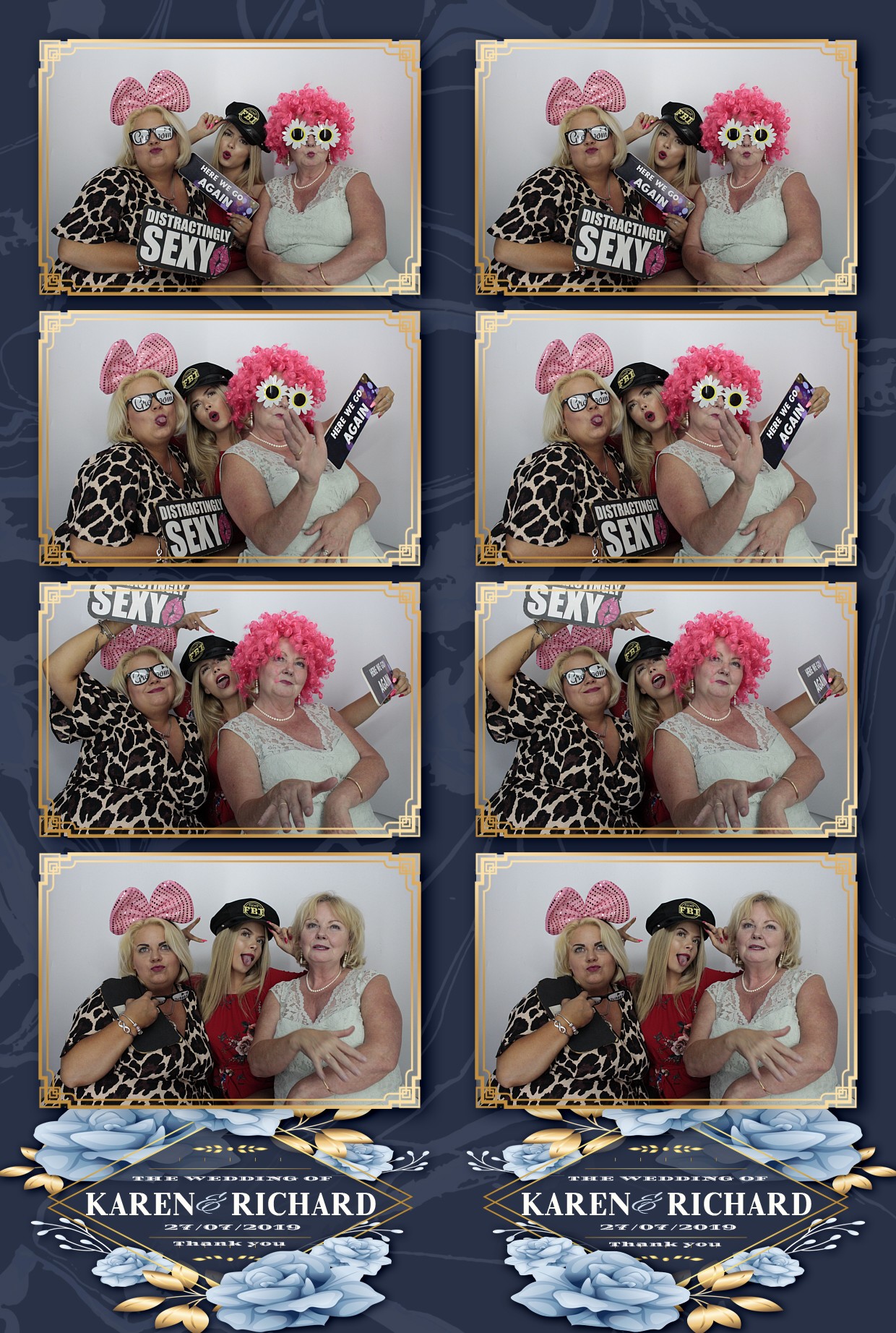 Richard & Karen's Wedding Reception | View more photos from the event at gallery.myphotoboothexperience.co.uk/u/MyPhotoBoothExperienceLtd/Richard-Karens-Wedding-Reception